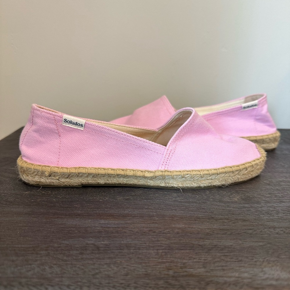 Soludos The Dali Original Espadrille Women’s Size 6 Light Pink
